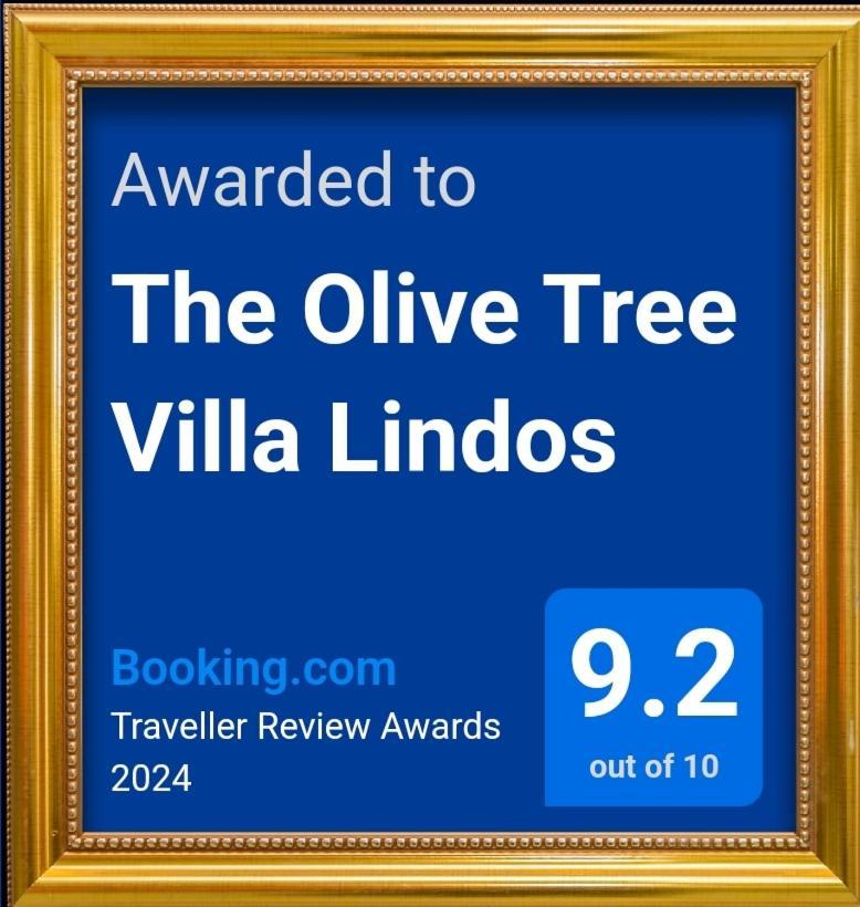 The Olive Tree Villa Lindos Dış mekan fotoğraf